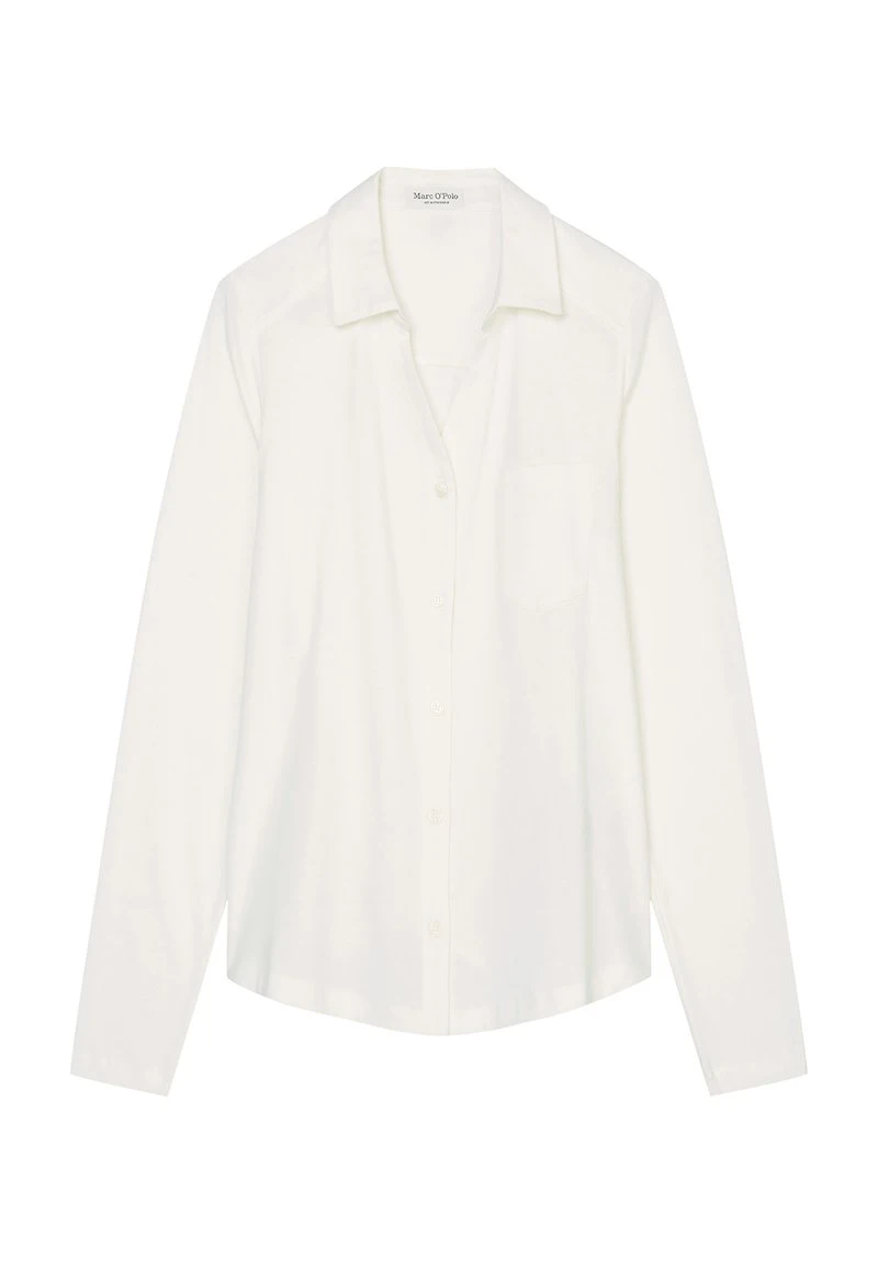 AUS ORGANIC-QUALITÄT - Hemdbluse - silky white Marc O'Polo AUS ORGANIC-QUALITÄT - Hemdbluse - Silky White | Damen -Marc O'Polo Verkäufe 4a5354bcb7a844a1994756c83b859373