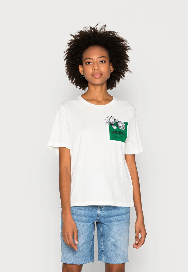 Marc O'Polo T-Shirt Basic - Multi/salty White | Damen 1 Marc O'Polo T-Shirt Basic - Multi/salty White | Damen