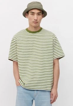 Marc O'Polo IM OVERSIZE FIT - T-Shirt Print - English Moss | Herren