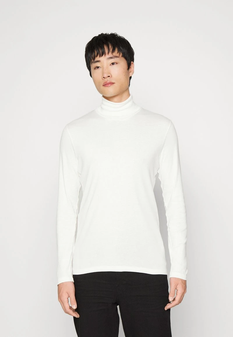 Marc O'Polo LONG SLEEVE TURTLE NECK - Langarmshirt - Egg White | Herren 1 Marc O'Polo LONG SLEEVE TURTLE NECK - Langarmshirt - Egg White | Herren