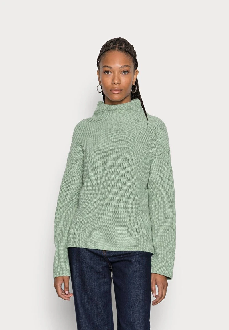 Marc O'Polo SLEEVE STAND UP COLLAR - Strickpullover - Breezy Mint | Damen 1 Marc O'Polo SLEEVE STAND UP COLLAR - Strickpullover - Breezy Mint | Damen