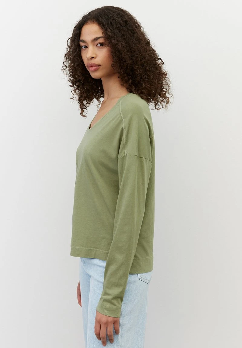 Marc O'Polo Damen LONGSLEEVE - Langarmshirt - Hazy Forest 3 Marc O'Polo Damen LONGSLEEVE - Langarmshirt - Hazy Forest – Bild 3