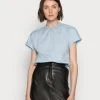 Marc O'Polo BLOUSE CREW NECK - Hemdbluse - Sunny Sky | Damen