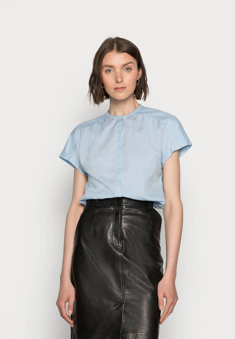 Marc O'Polo BLOUSE CREW NECK - Hemdbluse - Sunny Sky | Damen 1 Marc O'Polo BLOUSE CREW NECK - Hemdbluse - Sunny Sky | Damen