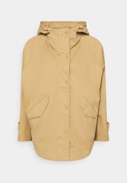 Marc O'Polo CAPE FIX HOOD - Kurzmantel - Sandy Beach | Damen