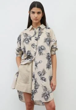Marc O'Polo AUS -QUALITÄT - Blusenkleid - Beige | Damen