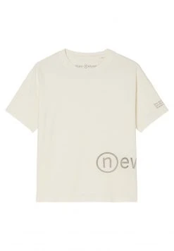 Marc O'Polo MIT ERDPIGMENTEN GEFÄRBT - T-Shirt Print - White Cotton | Damen -Marc O'Polo Verkäufe 4f9a39c9be4d4e9b8dcb541ec0dbd306