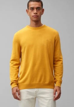 Marc O'Polo Herren Strickpullover - Harvest Gold