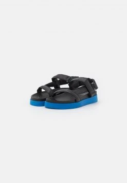 Marc O'Polo SINA - Plateausandalette - Black/blue | Damen -Marc O'Polo Verkäufe 5170c12606464a0db691d8fdfc29deef