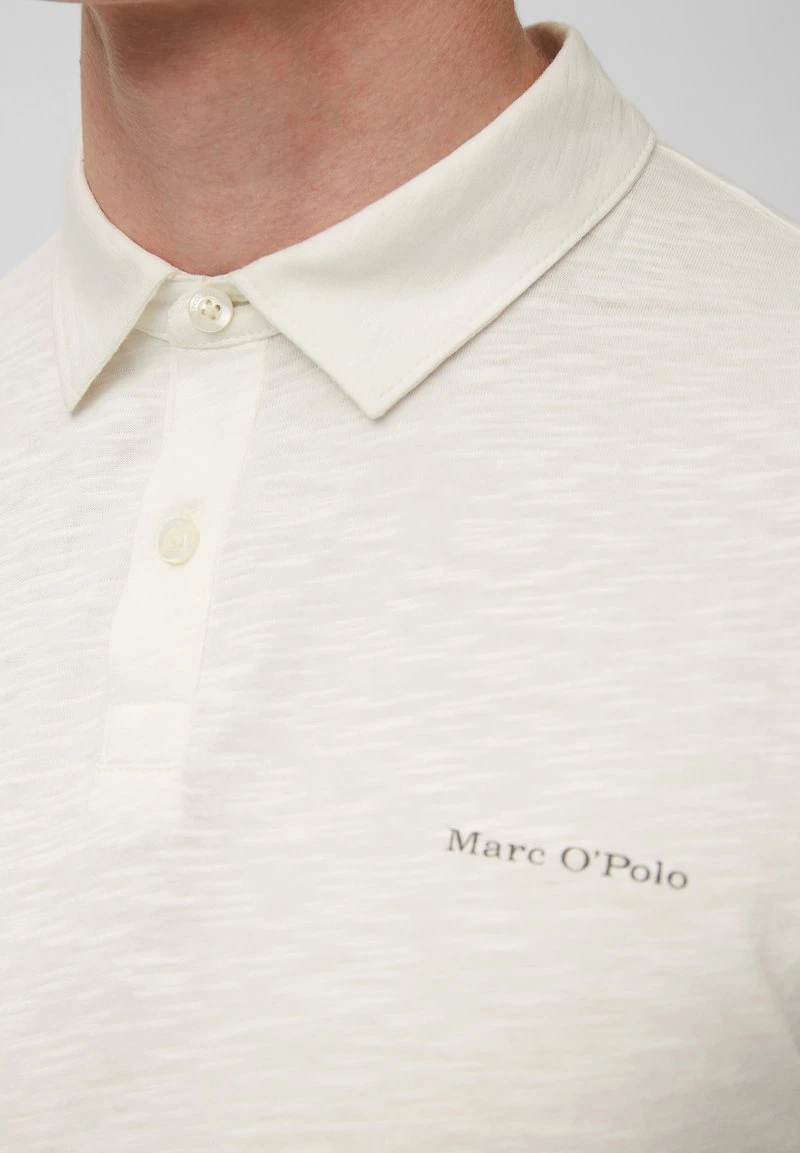 Marc O'Polo Herren Poloshirt - Egg White 5 Marc O'Polo Herren Poloshirt - Egg White – Bild 5