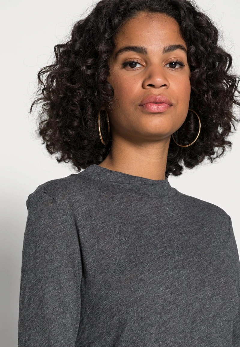 HIGH NECK LONG SLEEVE - Langarmshirt - deep stone melange Marc O'Polo HIGH NECK LONG SLEEVE - Langarmshirt - Deep Stone Melange | Damen -Marc O'Polo Verkäufe 54d32b7bab624455a65384f71f74cd16