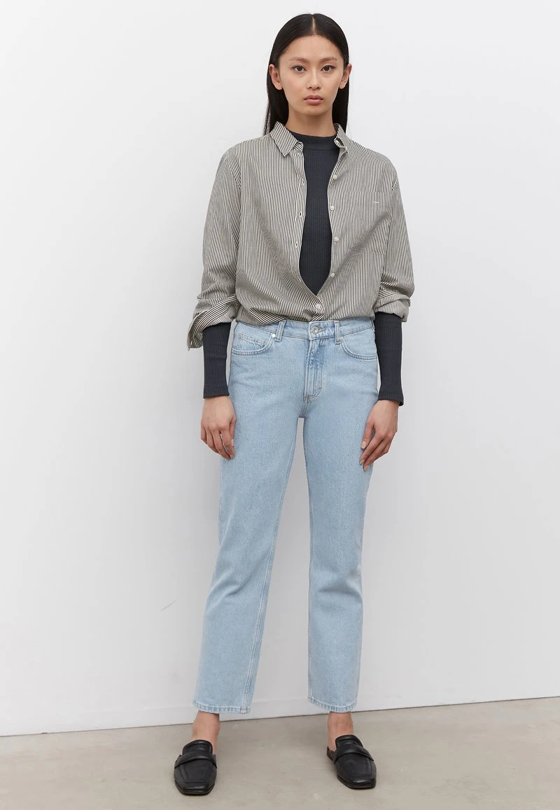 Marc O'Polo AUS ORGANIC KAPOK-MIX - Langarmshirt - Deep Sky | Damen 1 Marc O'Polo AUS ORGANIC KAPOK-MIX - Langarmshirt - Deep Sky | Damen