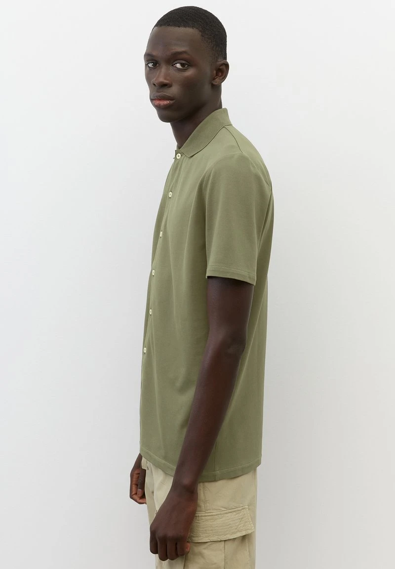 Marc O'Polo Hemd - Olive | Herren 4 Marc O'Polo Hemd - Olive | Herren – Bild 4