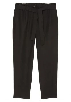 Marc O'Polo PAPERBAG AUS - Stoffhose - Black | Damen -Marc O'Polo Verkäufe 574a3d2b9e88496181a4b87abd38ef36