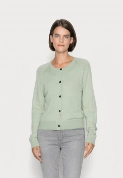 Marc O'Polo Damen CARDIGAN, LONGSLEEVE, BUTTON CLOSURE, SADDLE SHOULDER - Strickjacke - Washed Spearmint