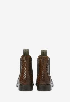 Marc O'Polo Damen MIT MODISCHER PRÄGUNG - Ankle Boot - Cognac -Marc O'Polo Verkäufe 590df47231ea4d32bbd496cd5798427e