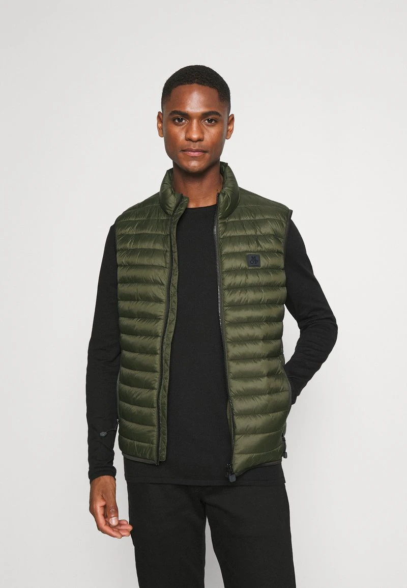 Marc O'Polo VEST REGULAR FIT VISLON ZIPPE - Weste - Burnt Leaf | Herren 4 Marc O'Polo VEST REGULAR FIT VISLON ZIPPE - Weste - Burnt Leaf | Herren – Bild 4