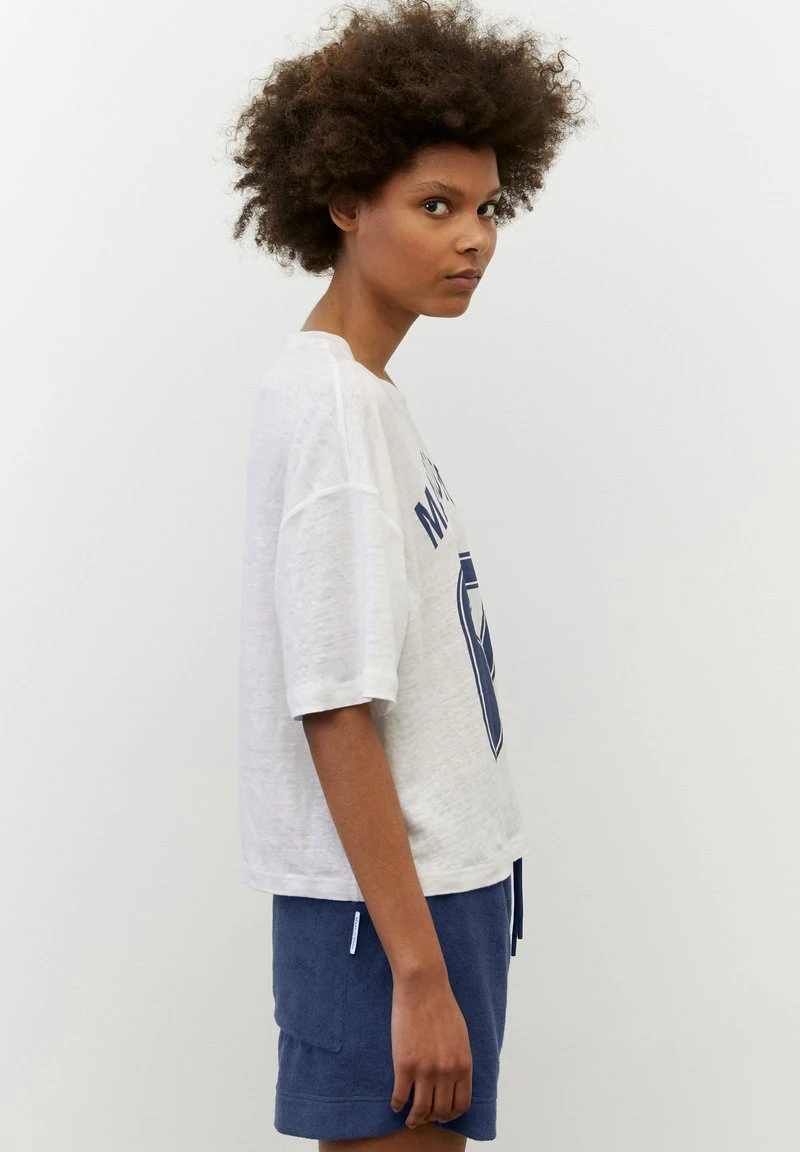 REINEM - T-Shirt print - white Marc O'Polo Damen REINEM - T-Shirt Print - White -Marc O'Polo Verkäufe 59455c1c1bb64ae29ce548767618c2f1