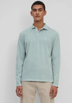 Marc O'Polo LONG SLEEVE BUTTON PLACKET - Poloshirt - Fermented Fern | Herren