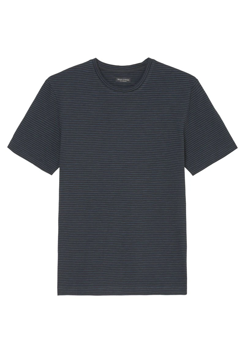 Marc O'Polo Herren T-Shirt Print - Dark Navy 6 Marc O'Polo Herren T-Shirt Print - Dark Navy – Bild 6