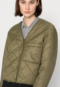 Marc O'Polo Damen SIDE SEAM POCKETS CUFFS FRONT WITH PRESSBUTT - Übergangsjacke - Olive Grove -Marc O'Polo Verkäufe 59eeaf45c3084773ba0111f3d3330cdf