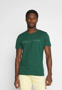 Marc O'Polo SHORT SLEEVE - T-Shirt Print - Mystic Green | Herren