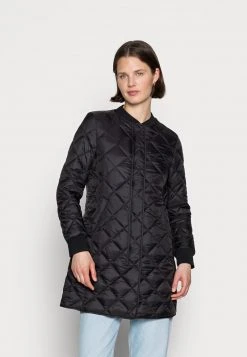 Marc O'Polo COAT QUILTED THERMORE PADDING REGULAR FIT WELT POCKETS - Kurzmantel - Black | Damen