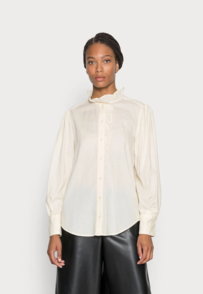 BLOUSE LONGSLEEVE GATHERING AT NECK SLEEVE WITH VOLUME - Bluse - milky vanilla Marc O'Polo BLOUSE LONGSLEEVE GATHERING AT NECK SLEEVE WITH VOLUME - Bluse - Milky Vanilla | Damen -Marc O'Polo Verkäufe 5d270c74251647d2a099045b2c94b14b