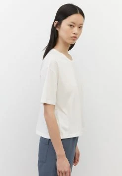 Marc O'Polo Damen FLIESSENDEM - T-Shirt Basic - Salty White 10 Marc O'Polo Damen FLIESSENDEM - T-Shirt Basic - Salty White -Marc O'Polo Verkäufe 5d46807b23de45a3a92c0690ba0abe63