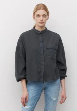 Marc O'Polo Damen Hemdbluse - Deep Sky