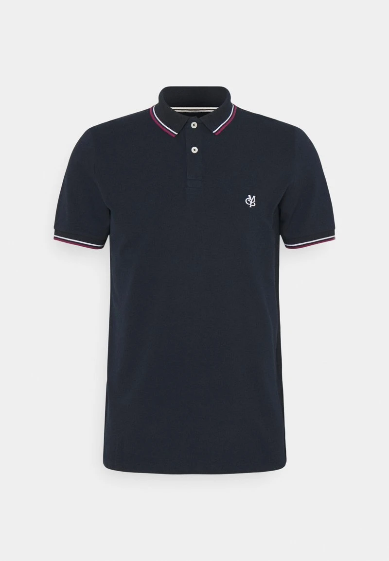 Marc O'Polo Herren SHORT SLEEVE CONTRAST TIPPING - Poloshirt - Total Eclipse 5 Marc O'Polo Herren SHORT SLEEVE CONTRAST TIPPING - Poloshirt - Total Eclipse – Bild 5