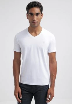 Marc O'Polo Herren SCOTT SHAPED FIT - T-Shirt Basic - White