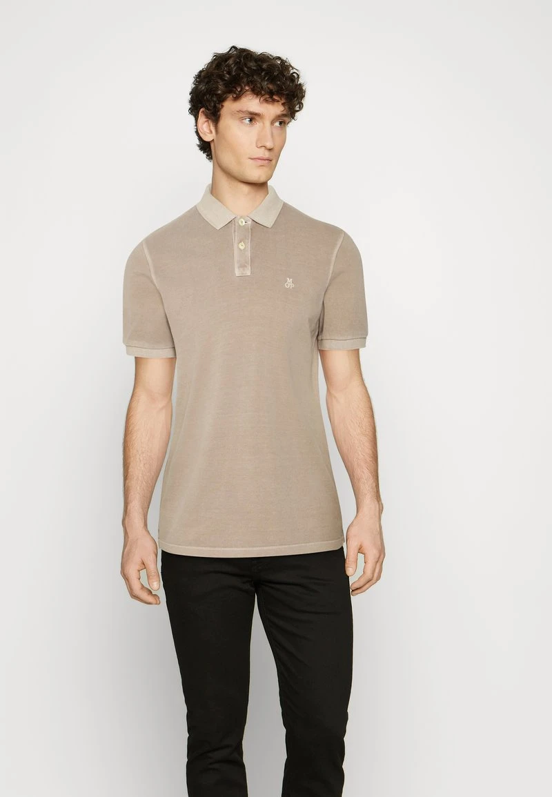 Marc O'Polo SHORT SLEEVE RIB DETAILS SLITS AT HEM - Poloshirt - Stone Harbour | Herren 1 Marc O'Polo SHORT SLEEVE RIB DETAILS SLITS AT HEM - Poloshirt - Stone Harbour | Herren