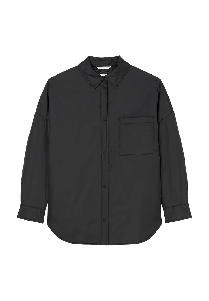 Marc O'Polo Damen SHIRT JACKET THERMORE PADDING TURN DOWN - Kurzmantel - Black 5 Marc O'Polo Damen SHIRT JACKET THERMORE PADDING TURN DOWN - Kurzmantel - Black – Bild 5