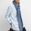 Marc O'Polo CRINKLE AUS HOCHWERTIGEM - Schal - Fall Sky | Damen