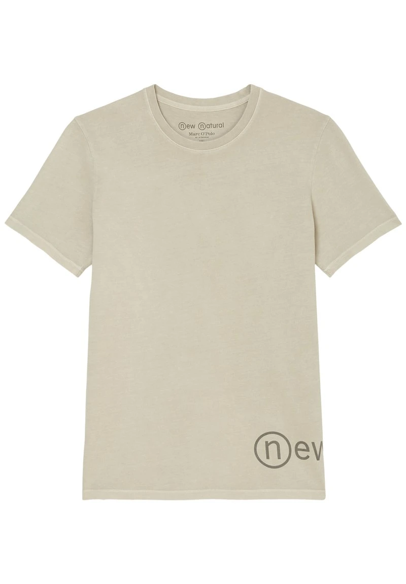 Marc O'Polo Herren T-Shirt Print - Herbal Steam 1 Marc O'Polo Herren T-Shirt Print - Herbal Steam