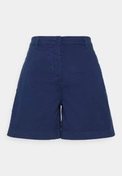 Marc O'Polo WIDE LEG FLAP POCKETS ARCHIVE INSPIRED DETAILS - Shorts - Noble Blue | Damen