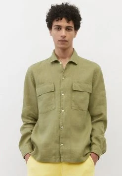 Marc O'Polo OVERSHIRT AUS REINEM - Hemd - Petrified Oak | Herren