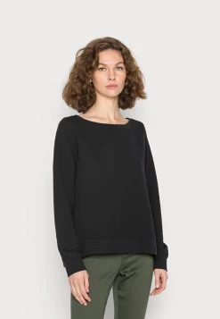 Marc O'Polo LONG SLEEVE ROUND NECK PRINT AT BACK - Sweatshirt - Dark Navy | Damen