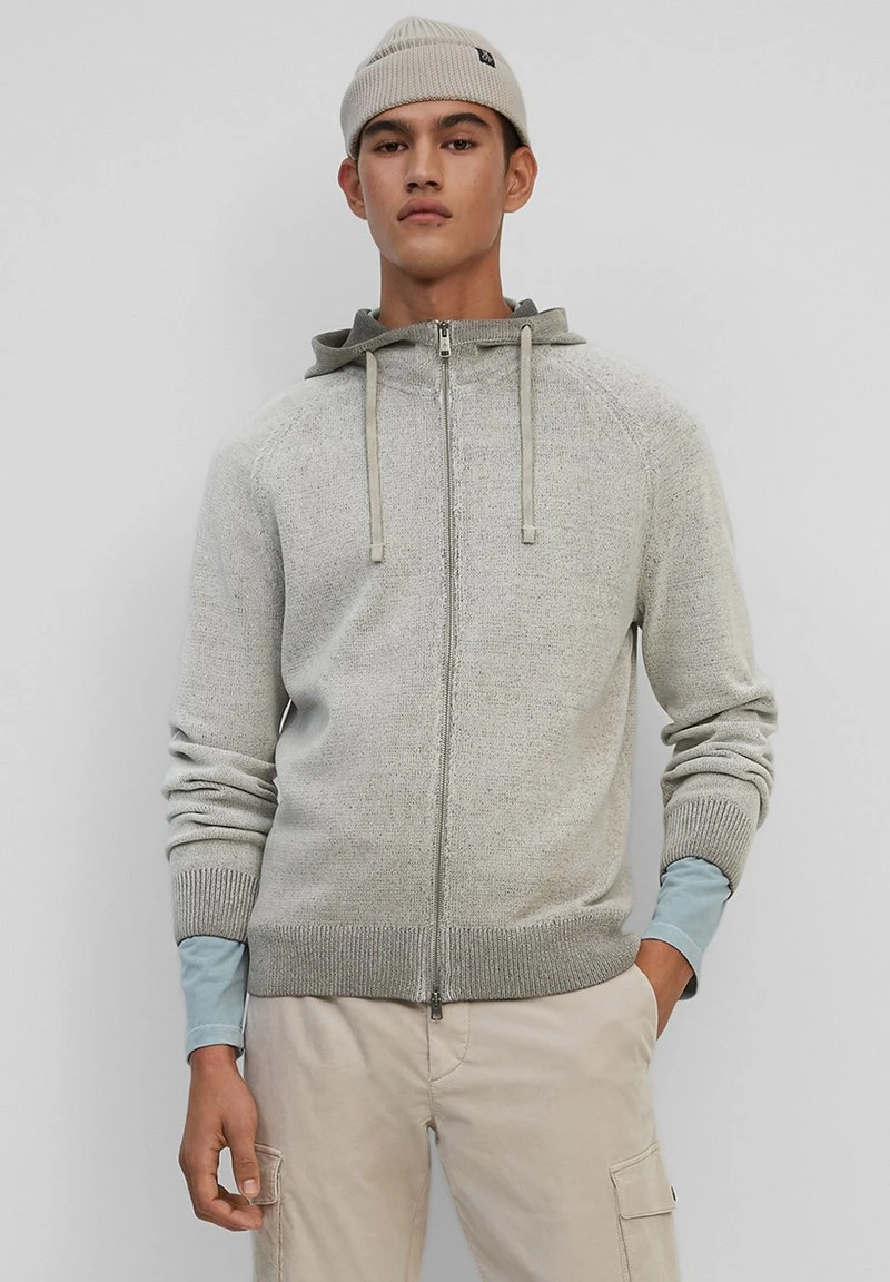 Marc O'Polo Strickjacke - Dapple Gray | Herren 1 Marc O'Polo Strickjacke - Dapple Gray | Herren
