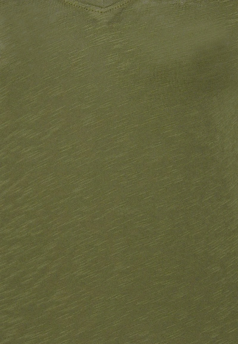 Marc O'Polo V NECK - T-Shirt Basic - Olive Grove | Damen 3 Marc O'Polo V NECK - T-Shirt Basic - Olive Grove | Damen – Bild 3