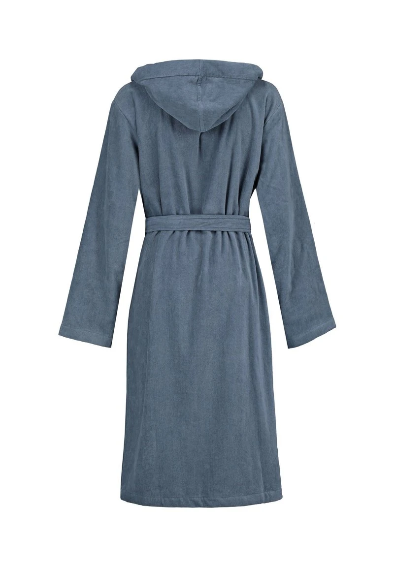 Marc O'Polo Bademantel - Stoned Blue | Herren 2 Marc O'Polo Bademantel - Stoned Blue | Herren – Bild 2