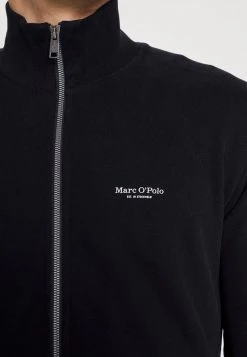 Marc O'Polo ZIPPER JACKET LONG SLEEVE - Sweatjacke - Black | Herren -Marc O'Polo Verkäufe 69e70de49bd54993baa1826cae70cefe