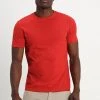 Marc O'Polo SHORT SLEEVE ROUND NECK - T-Shirt Basic - Pompeian Red | Herren
