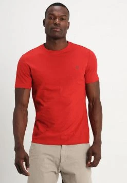 Marc O'Polo SHORT SLEEVE ROUND NECK - T-Shirt Basic - Pompeian Red | Herren