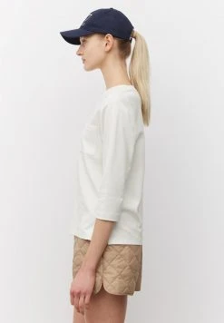 Marc O'Polo Langarmshirt - Weiß | Damen -Marc O'Polo Verkäufe 6a9f807fa03a45f6bab17c745ef577c7