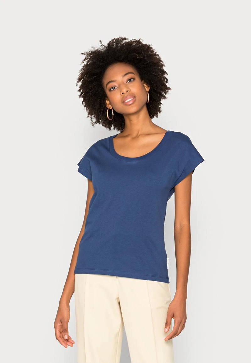 T-Shirt basic - noble blue Marc O'Polo T-Shirt Basic - Noble Blue | Damen -Marc O'Polo Verkäufe 6b2a8dbf1290472c8d91793aa270b72f