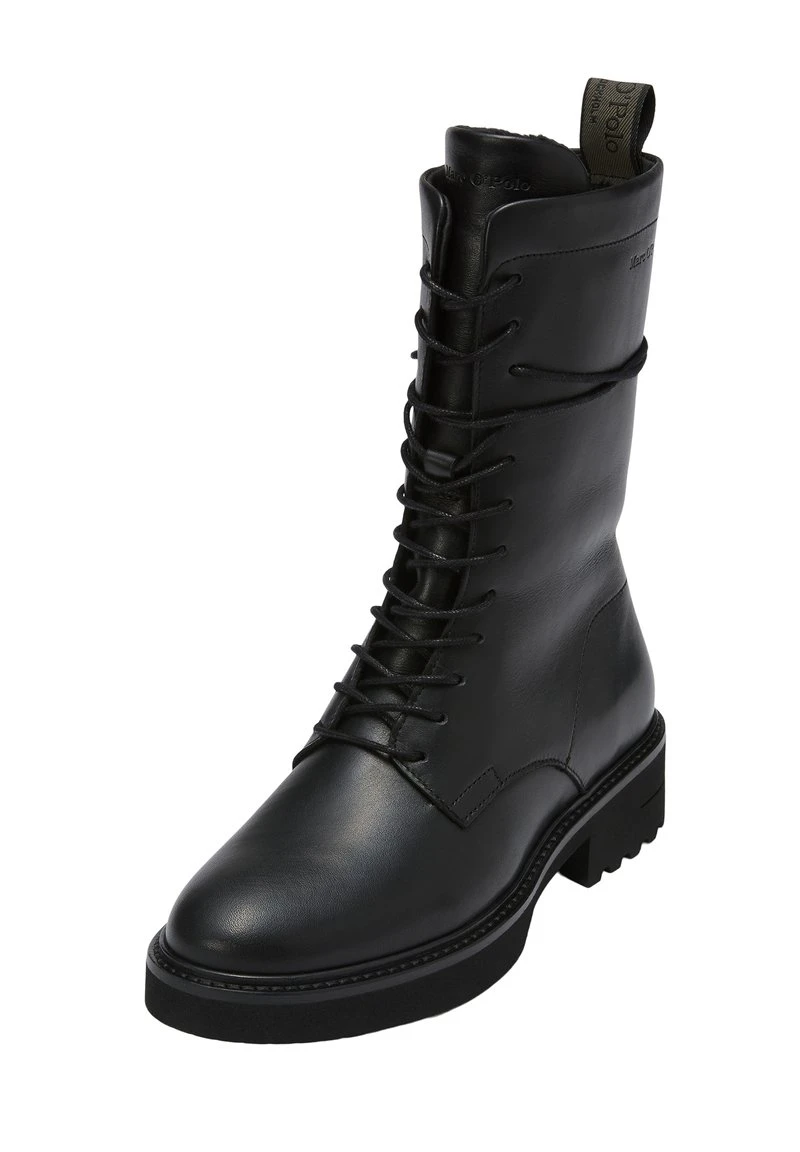 Marc O'Polo Kinder IN CLASSIC-CALF-QUALITÄT - Plateaustiefelette - Black 3 Marc O'Polo Kinder IN CLASSIC-CALF-QUALITÄT - Plateaustiefelette - Black – Bild 3