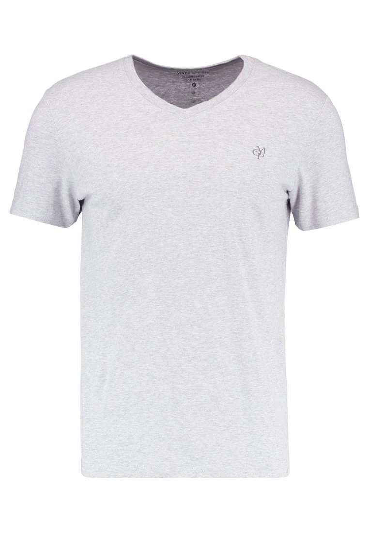 Marc O'Polo BASIC V-NECK - T-Shirt Basic - Grey | Herren 5 Marc O'Polo BASIC V-NECK - T-Shirt Basic - Grey | Herren – Bild 5