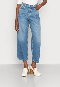 Marc O'Polo TROUSERS HIGH WAIST CROPPED LENGTH - Flared Jeans - Tencel Wash | Damen